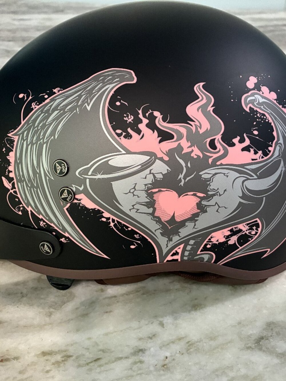 💖 “Bad Girl Energy, Brand‑New Helmet!”